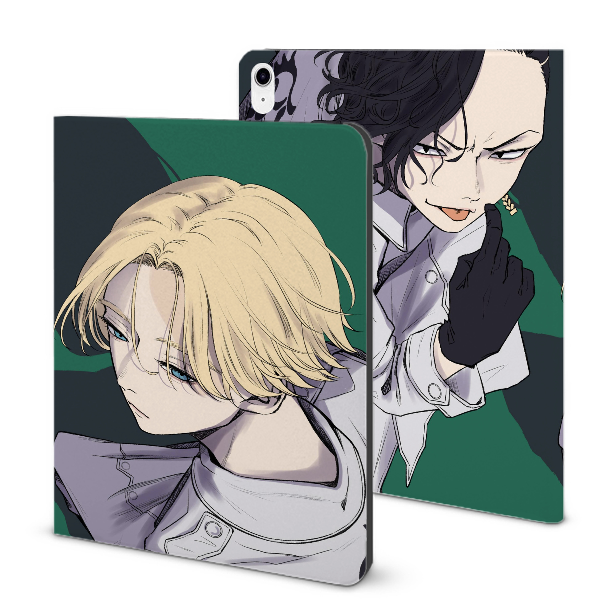 （画像用） 東京リベンジャーズ Tokyo Revengers IPad ケース ブック型 PUレザー TPU 耐衝撃 軽量 薄型 ペン収納なし 全面保護 IPad 各モデル対応